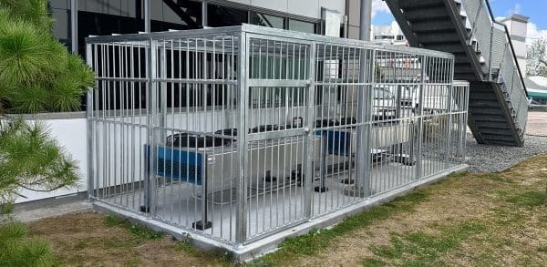 Custom Outdoor Security Cage