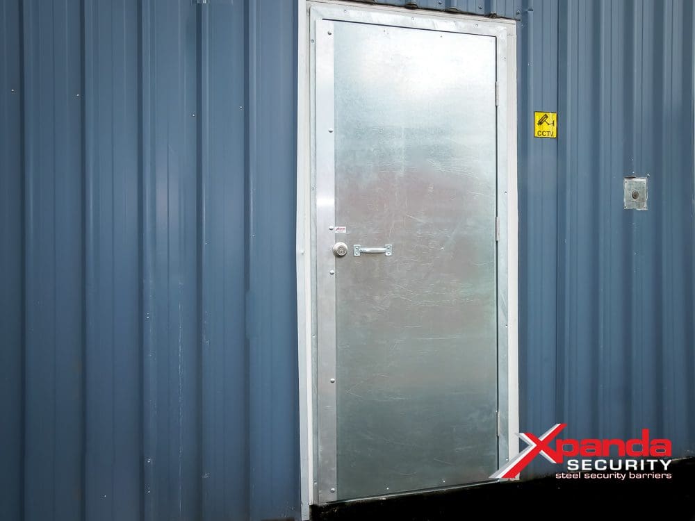 Steel Security Doors Auckland Xpanda Blue 1