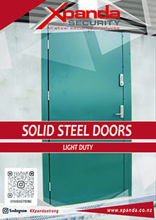 XPANDA Brochure Solid Steel Doors Light